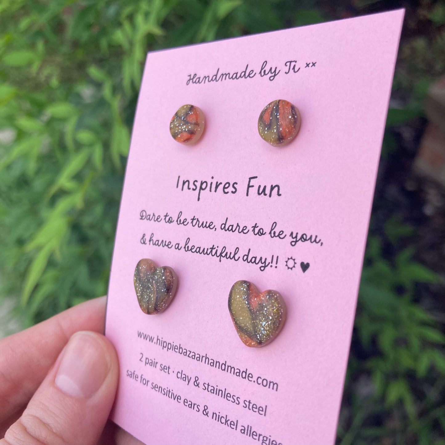 Sparkle Collection - Inspirational Stud Set