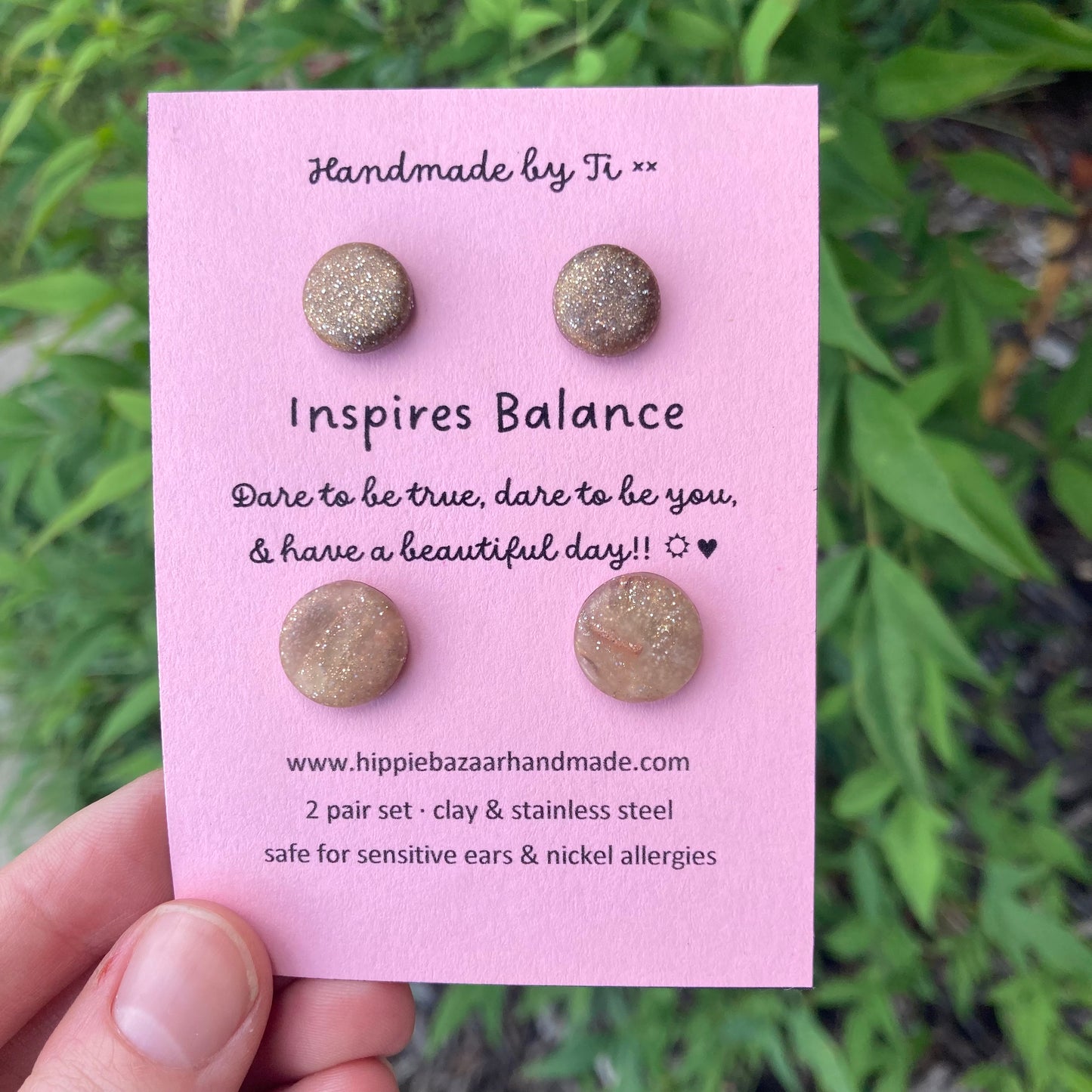 Sparkle Collection - Inspirational Stud Set